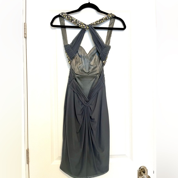 Sexy open back sequined party dress - size 00 - Picture 2 of 5